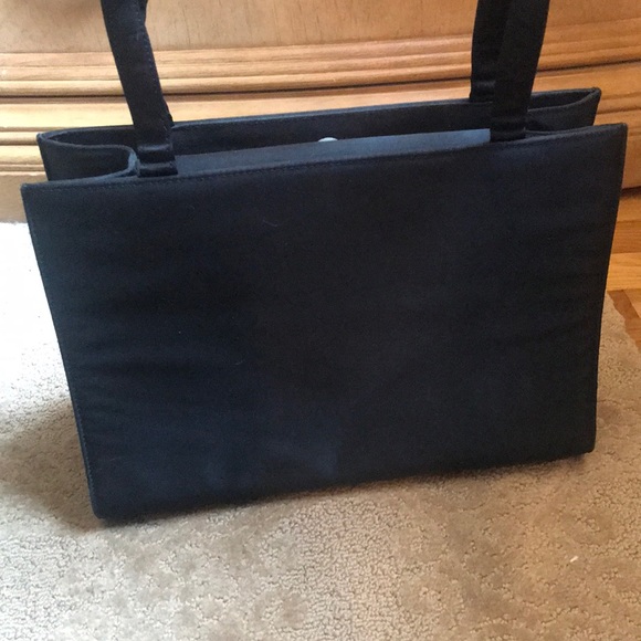 Kate Spade Black Structured Tote Bag with Handles - Picture 3 of 4